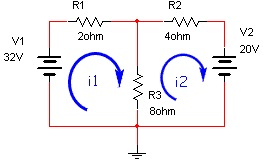 1875_Loop Analysis of resistive circuit in the context of dc voltages and currents.png